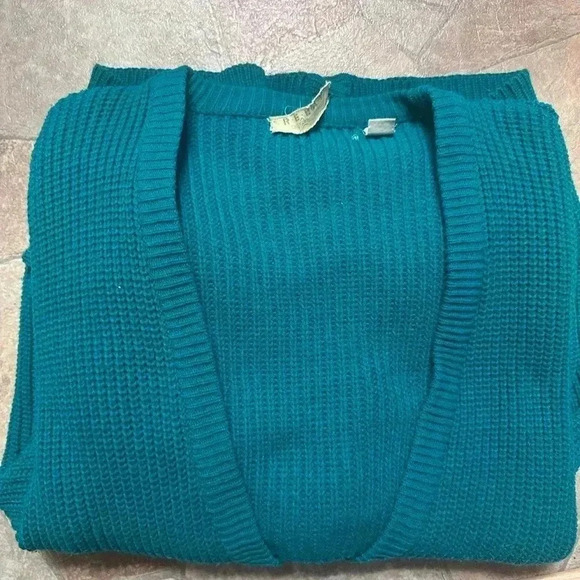 Vintage‎ Relay Men’s Knit Button Up Cardigan Size 40 - Picture 5 of 10
